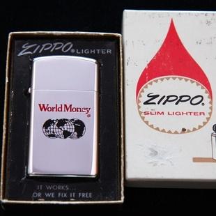 1976年製　ワールド　マネー　【ZIPPO】