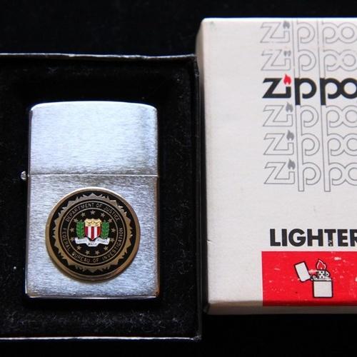 1981年製　F.B.I  メダル貼り　【ZIPPO】