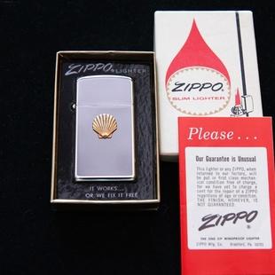 シェル　ピンズ貼り　1970年製【ZIPPO】