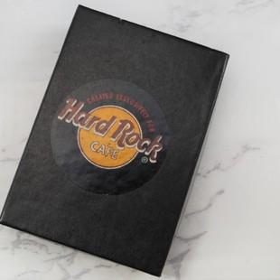 ハードロックカフェ　シール貼り　紙箱【Hard Rock CAFE】