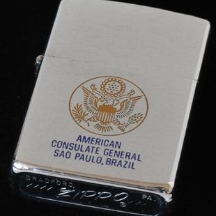 1975年製　アメリカ大使館　サンパウロ（ブラジル連邦共和国） 【ZIPPO】