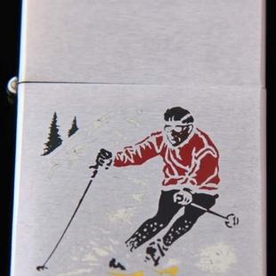 1980年　 スキーヤー 【ZIPPO】