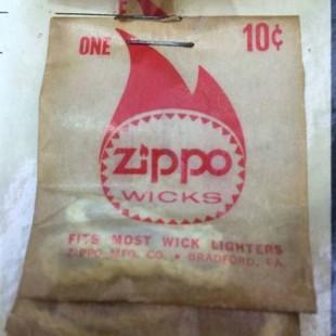 1960年代後半　WICK　10￠　2袋組【ZIPPO】