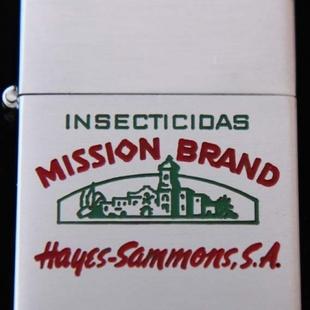 1955-56　Hayes-Sammons.S.A【ZIPPO】