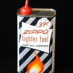 1957-63 FLUID CAN ストライプ・ラージ 39 ￠【ZIPPO】