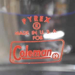 PYREX MADE IN U.S.A. FOR Coleman