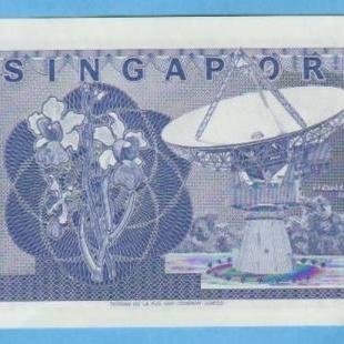 シンガポール紙幣　裏面