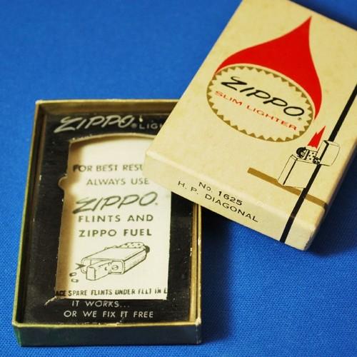 1967～76年製　パッケージボックス（NO.1625 H.P. DIAGONAL）NO.3【ZIPPO】
