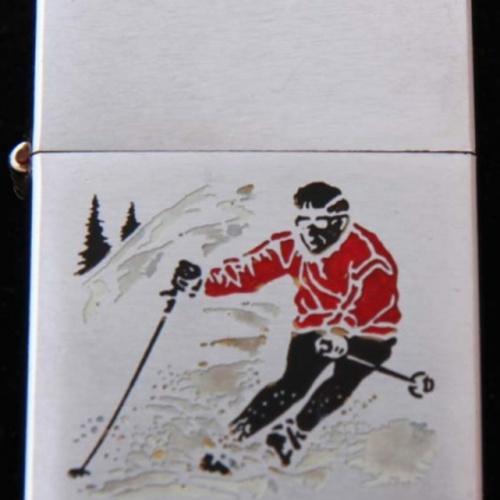 1962年　スキーヤー 【ZIPPO】