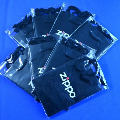 ZIPPOロゴ　紙製手提げ袋　8枚組 【ZIPPO】