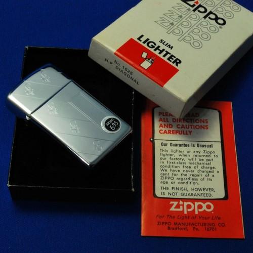 1979年前期製　スリム MIB エンジン・ターン 【ZIPPO】