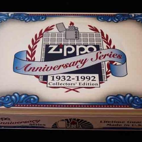 ジッポー社　60周年記念　缶【ZIPPO】
