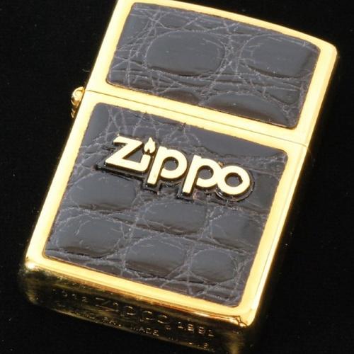 1932-1991　クロコダイル柄　ゴールド・インサイドユニット【ZIPPO】