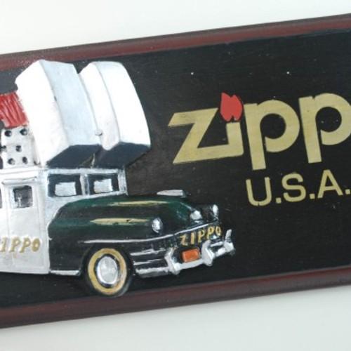 木製ディスプレイ　ジッポーカー　角型（小） 【ZIPPO】