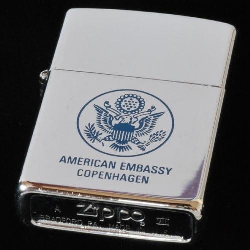 アメリカ大使館　コペンハーゲン （デンマーク王国） 【ZIPPO】