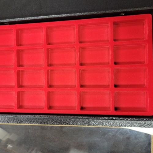 20個収納 コレクションケース 赤 複数購入可!!【ZIPPO】